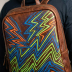 Voltage Stride Motion Leather Backpack