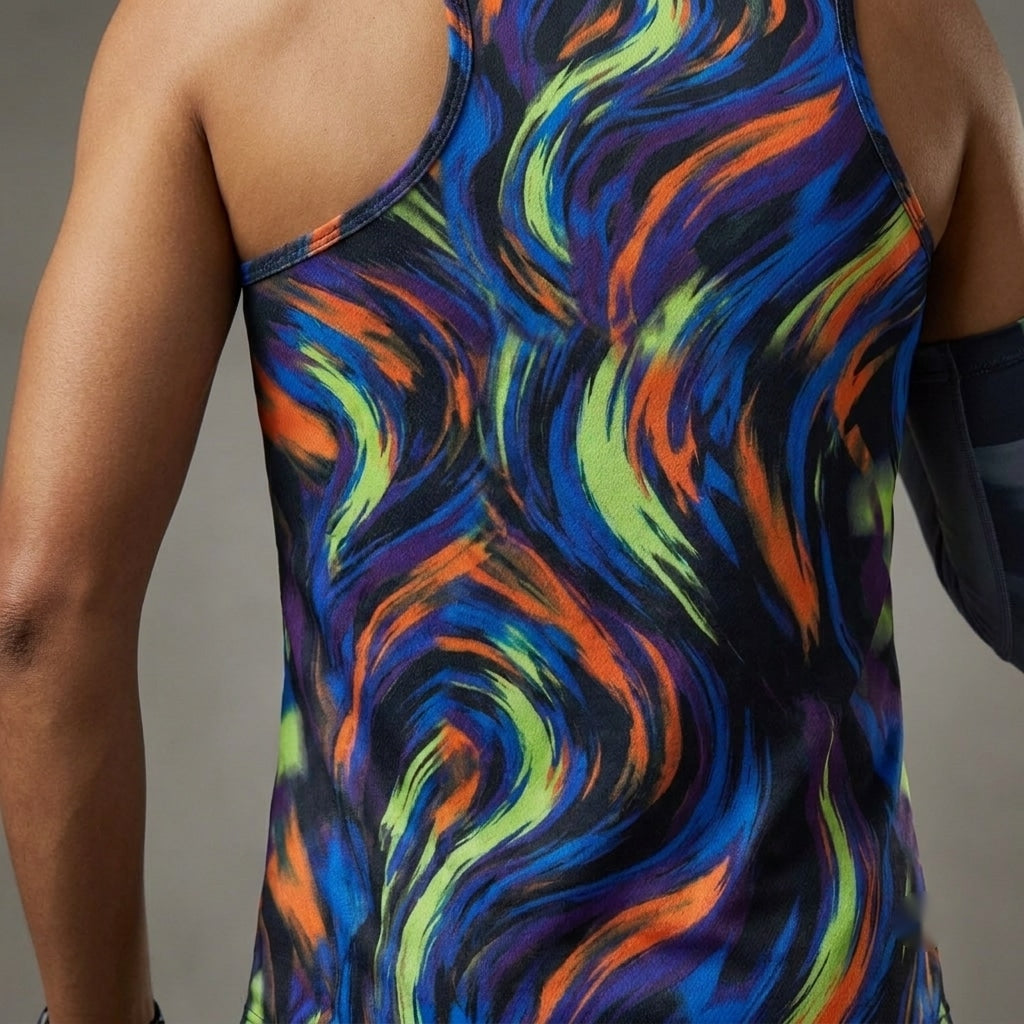 Pulse Motion Voltage Samba with Dynamic Color Flow